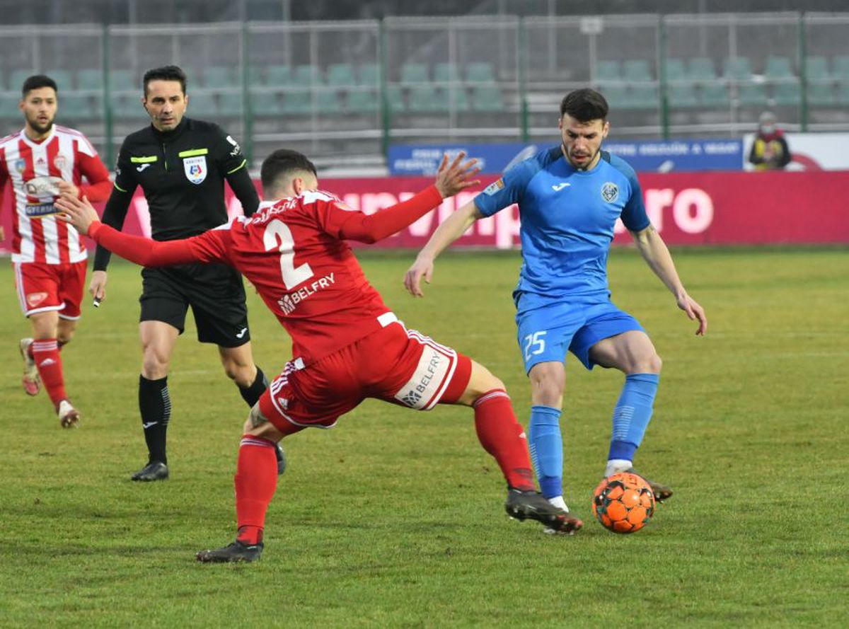 Florin Gardoș, plin de nervi, după Sepsi - Clinceni 0-0: „Nu-mi place așa, în mocirlă, să ne apărăm 90 de minute”