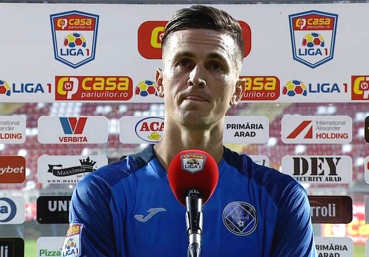 Florin Gardoș, plin de nervi, după Sepsi - Clinceni 0-0: „Nu-mi place așa, în mocirlă, să ne apărăm 90 de minute”