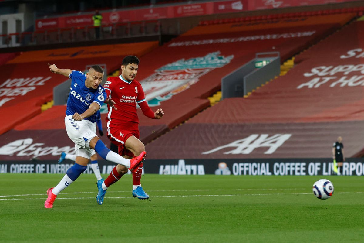 Everton, prima victorie cu Liverpool, pe Anfield, după 22 de ani! Echipa lui Klopp, în criză