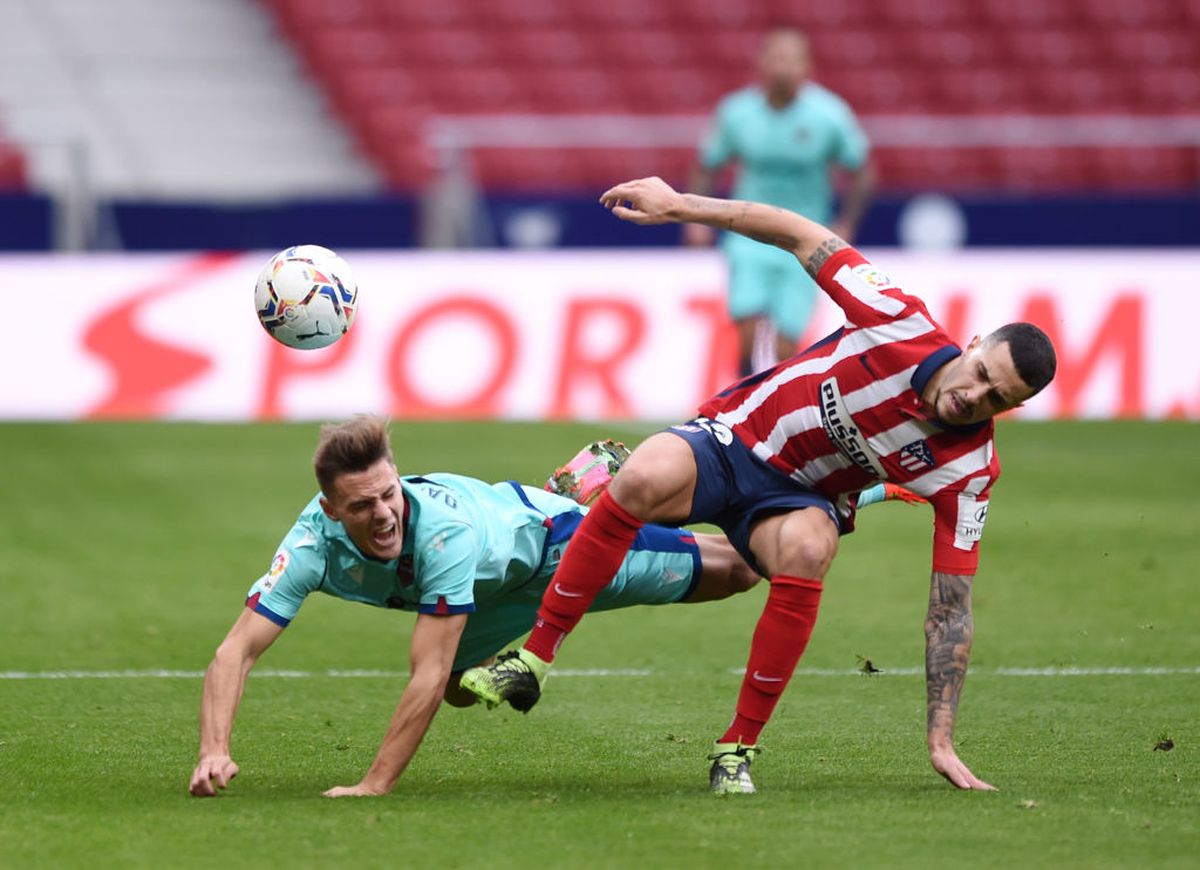 FOTO Lupta la titlu din La Liga, relansată! Atletico Madrid a pierdut pe Wanda Metropolitano