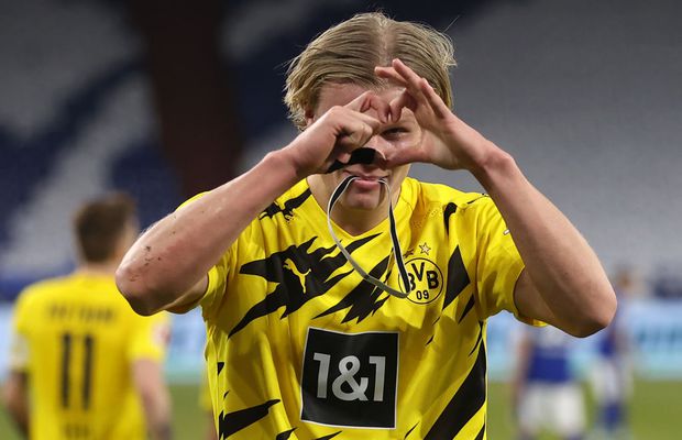 VIDEO + FOTO Schalke 0-4 Dortmund! Încă o prestație monstruoasă a lui Haaland