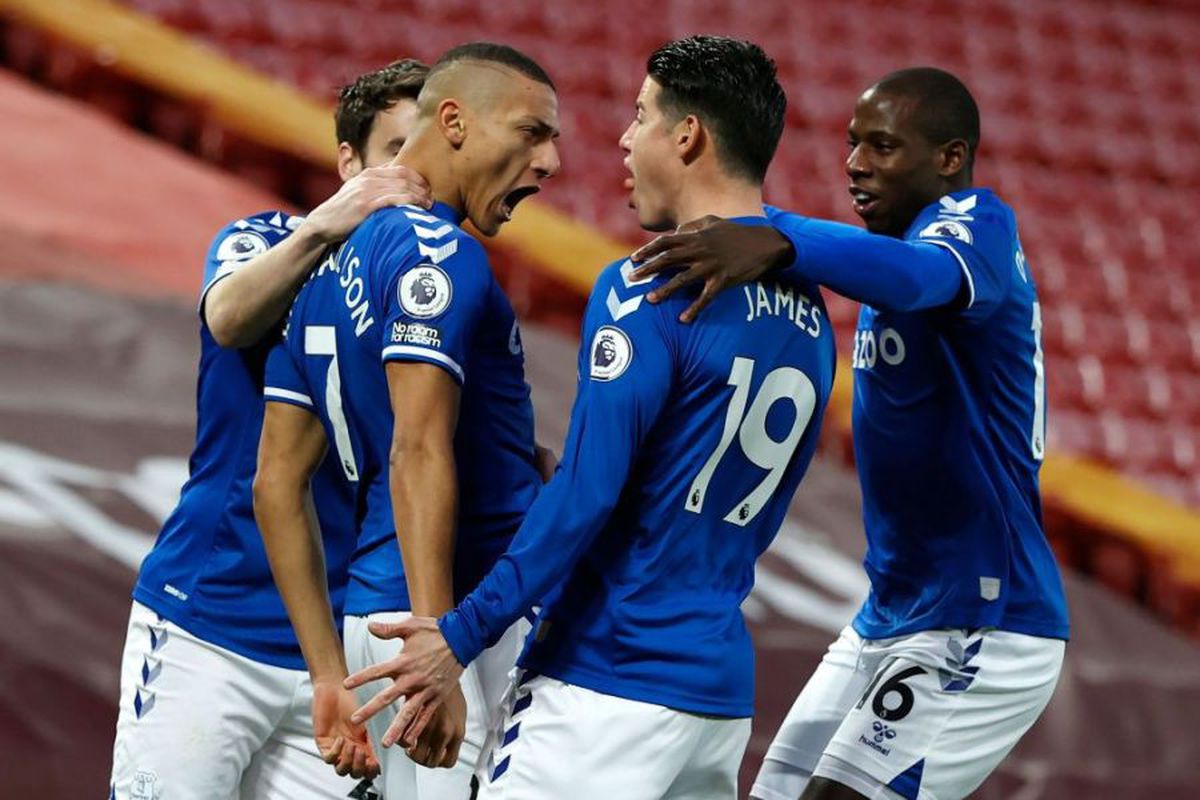 Everton, prima victorie cu Liverpool, pe Anfield, după 22 de ani! Echipa lui Klopp, în criză