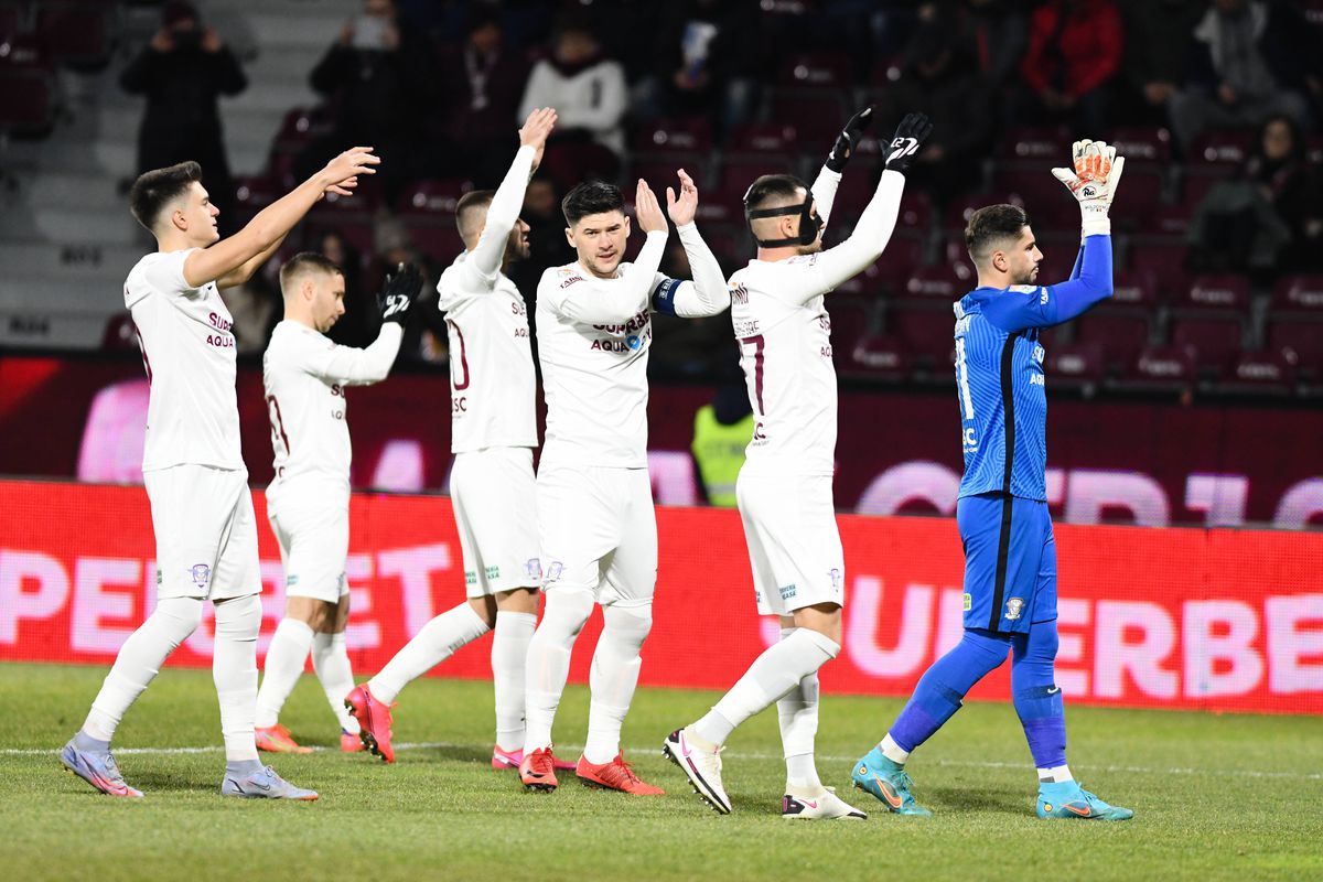 Victorie chinuită, iar CFR e la 8 puncte de FCSB! Rapid, tot mai departe de play-off » Clasamentul