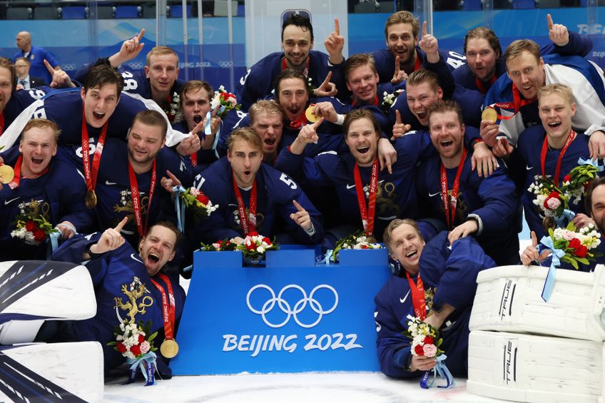 Finlandezii și medaliile de aur FOTO Guliver/GettyImages