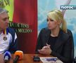 Marina Tauber, în 2016, alături de Stere, tatăl Simonei Halep / Sursă foto: noroc.tv