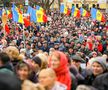 Imagini cu protestul de la Chișinău / Sursă foto: Facebook@ Marina Tauber