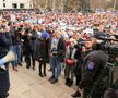 Imagini cu protestul de la Chișinău / Sursă foto: Facebook@ Marina Tauber