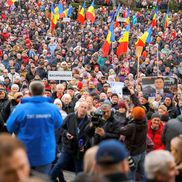 Imagini cu protestul de la Chișinău / Sursă foto: Facebook@ Marina Tauber