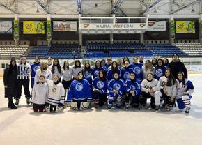 Fetele au cucerit patinoarele în weekend-ul trecut » România a participat la Global Girls' Game, un „meci uriaș” care s-a disputat pe toate continentele