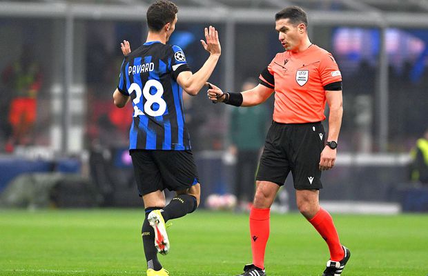 Inter - Atletico Madrid 1-0 » Ratări pe linie în „blockbuster-ul” rundei! Cum s-a descurcat Istvan Kovacs