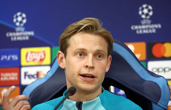 Frenkie de Jong a izbucnit înainte de Napoli - Barcelona: „Fum și minciuni! Nu înțeleg cum de nu vă e rușine”