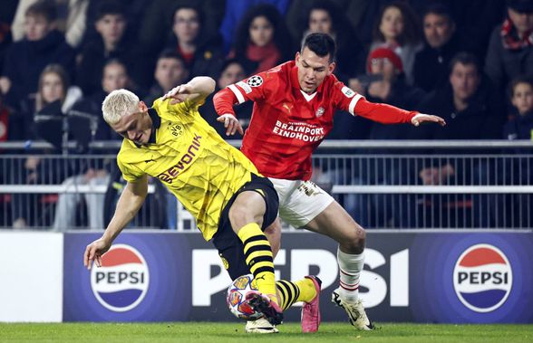 Borussia Dortmund smulge o remiză la Eindhoven, 1-1, și este favorită la calificarea în „sferturi”