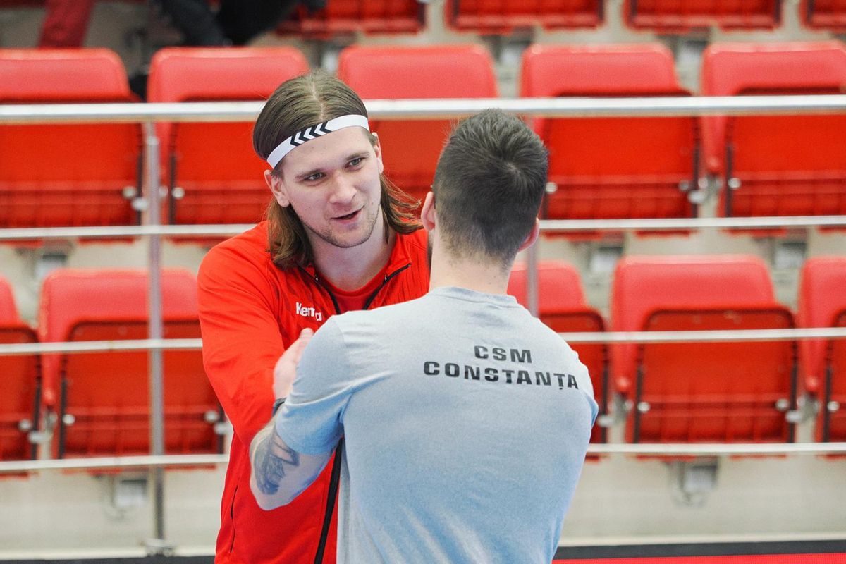 Selecționerul Buricea nu acceptă eșecul cu Dinamo din EHF: „La noi în sală e mai multă educație”