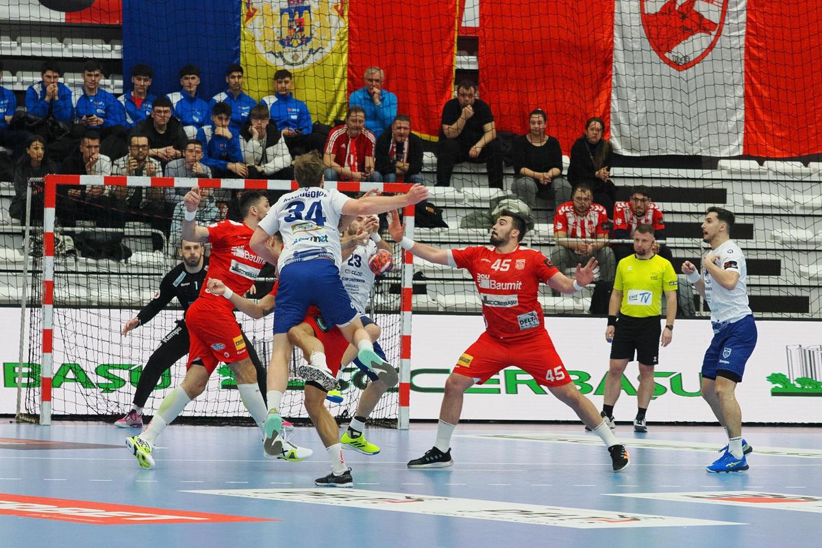 Selecționerul Buricea nu acceptă eșecul cu Dinamo din EHF: „La noi în sală e mai multă educație”