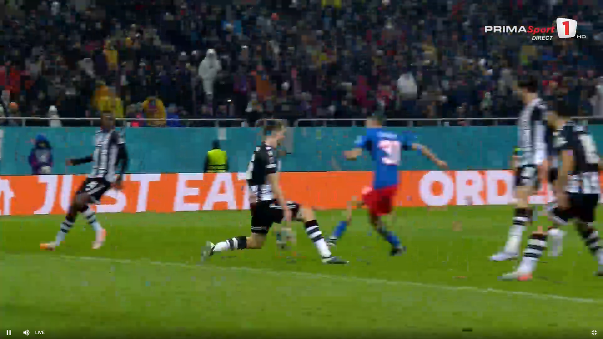 Cisotti, gol în FCSB - PAOK