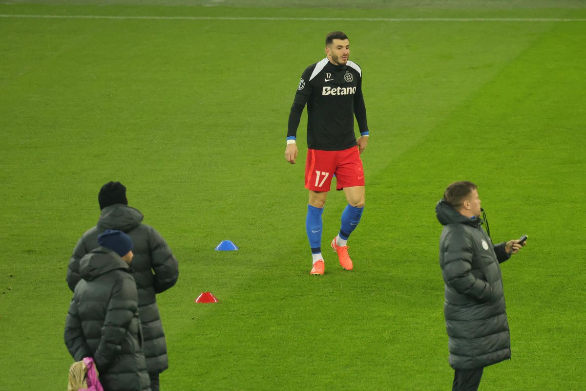 FCSB - PAOK, retur play-off pentru „optimile” Europa League // 20.02.2025 » Imagini de la încălzire