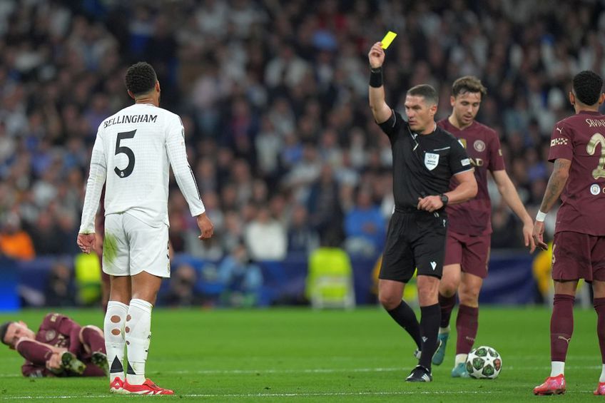 Istvan Kovacs, în Real Madrid - Manchester City 3-1, foto: Getty Images