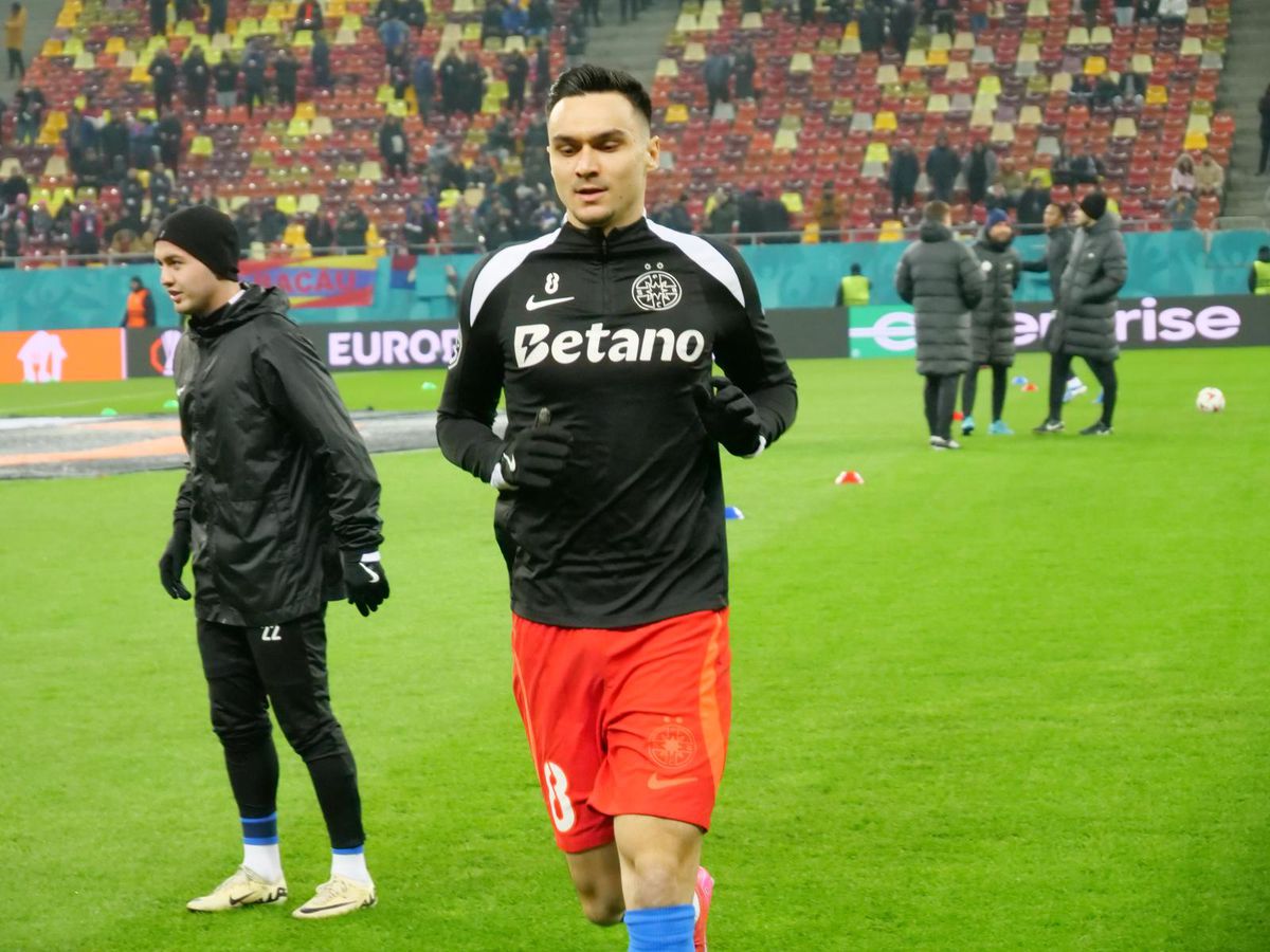 FCSB - PAOK, retur play-off pentru „optimile” Europa League // 20.02.2025 » Imagini de la încălzire