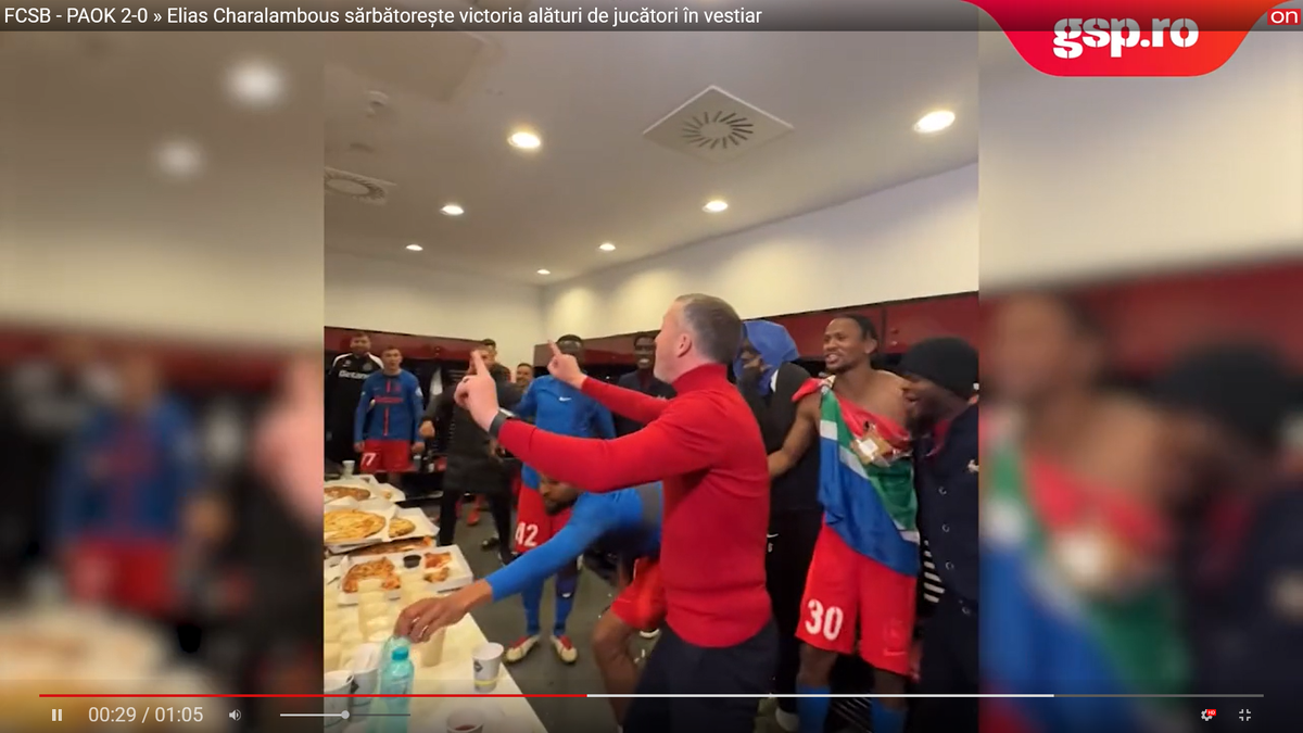 Moment savuros! Mihai Stoica a intrat în vestiar și a schimbat versurile scandării: „Stați puțin. Asta e varianta oficială!”