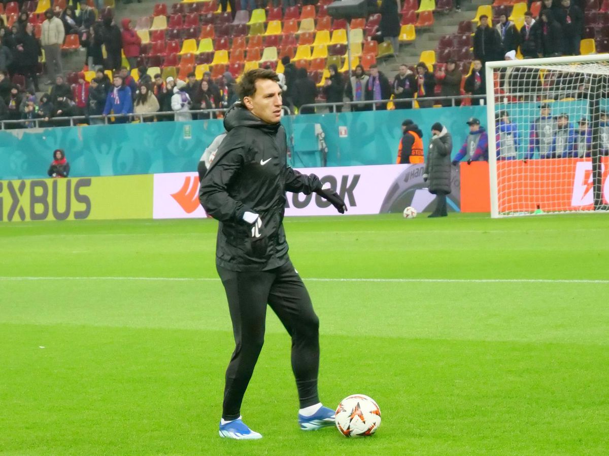 FCSB - PAOK, retur play-off pentru „optimile” Europa League // 20.02.2025 » Imagini de la încălzire