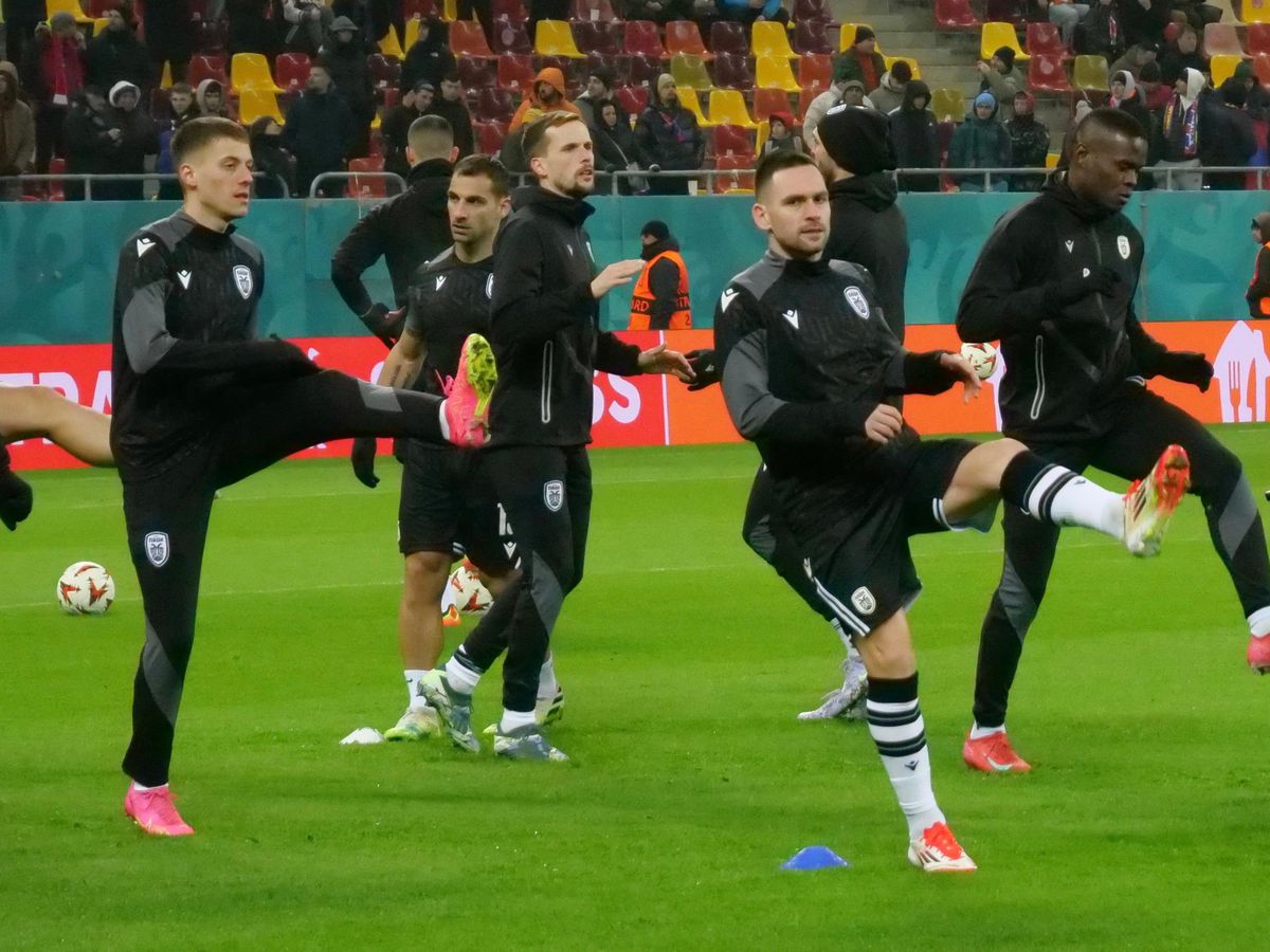 FCSB - PAOK, retur play-off pentru „optimile” Europa League // 20.02.2025 » Imagini de la încălzire