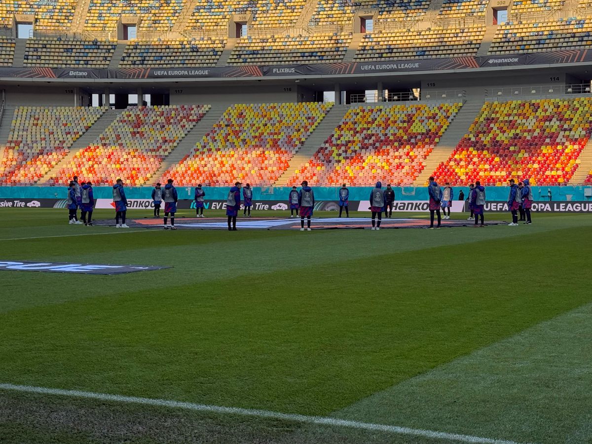 Imagini de la Arena Națională, înainte de FCSB - PAOK, ora 15:00