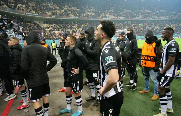 UMILIȚI în fața peluzei pe Arena Națională, după FCSB - PAOK! Reporterii GSP au surprins imagini incredibile