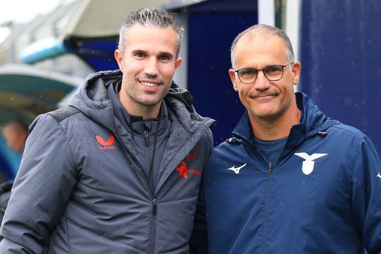 Robin van Persie, în stânga, va prelua Feyenoord, foto: Guliver/gettyimages