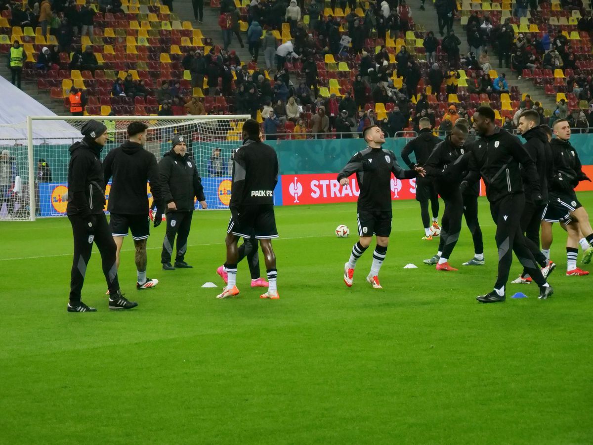 FCSB - PAOK, retur play-off pentru „optimile” Europa League // 20.02.2025 » Imagini de la încălzire