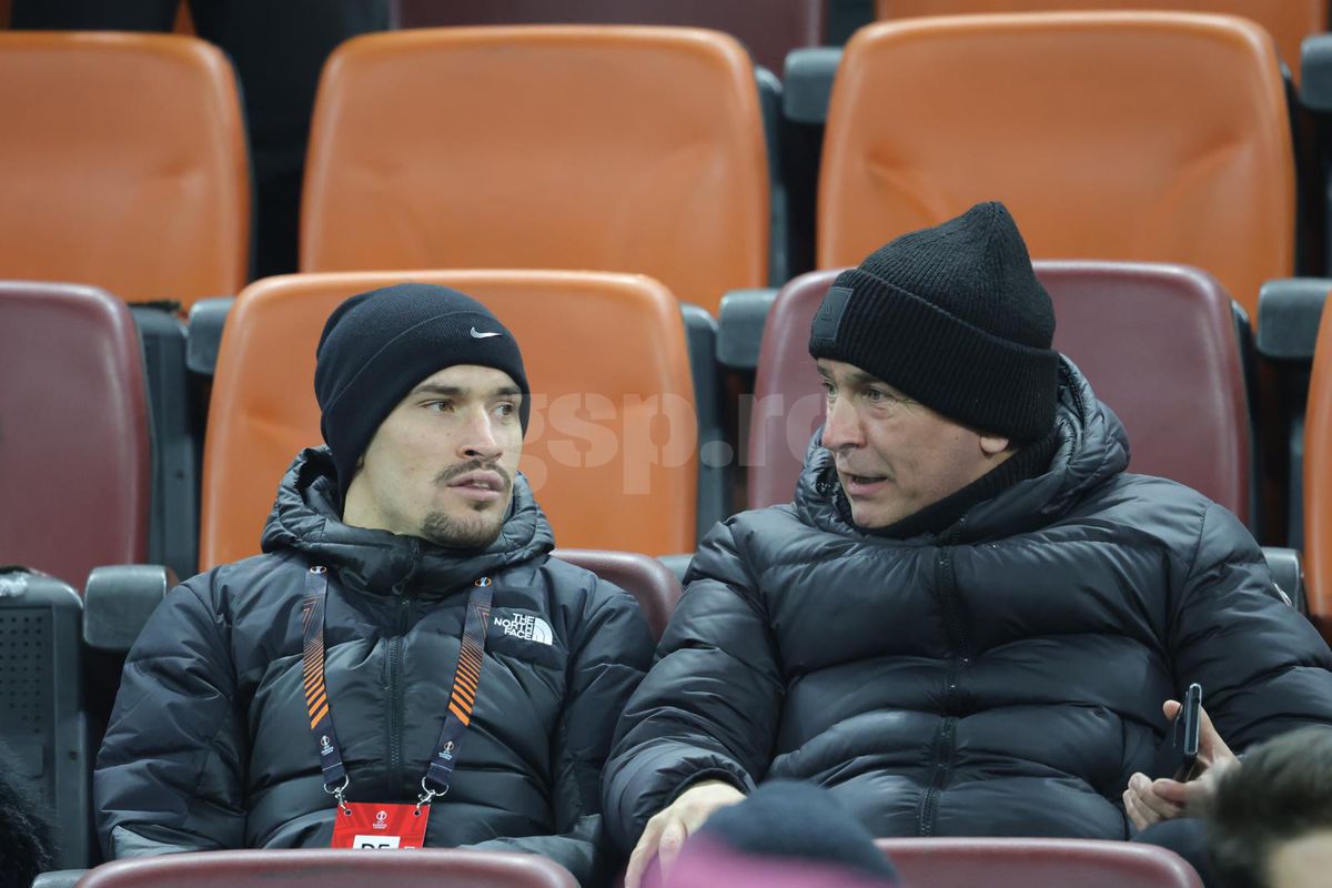 Cu cine a venit Darius Olaru la FCSB - PAOK: au atras toate privirile pe Arena Națională » Alți oaspeți de gală la meci