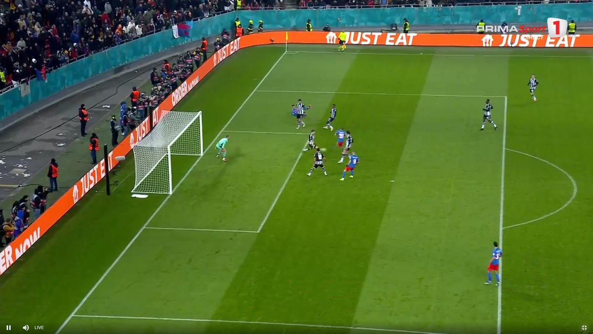 Cisotti, gol în FCSB - PAOK