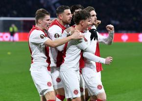 Știm toate echipele din optimile Europa League » Calificare dramatică a lui Ajax, după 102 minute cu om în minus