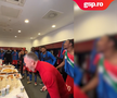 MM Stoica, fiesta în vestiar după FCSB - PAOK. FOTO: captură video FCSB