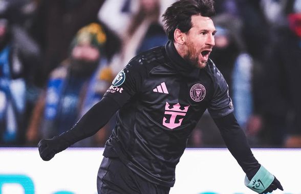 Lionel Messi, eroul lui Inter Miami la -17 grade Celsius! Jucătorii au purtat fulare, mănuși și căciuli în Kansas