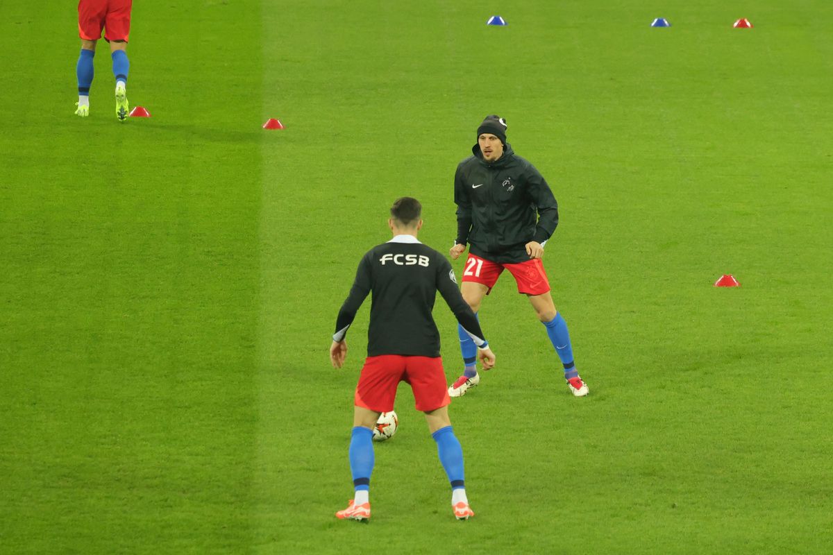 FCSB - PAOK, retur play-off pentru „optimile” Europa League // 20.02.2025 » Imagini de la încălzire