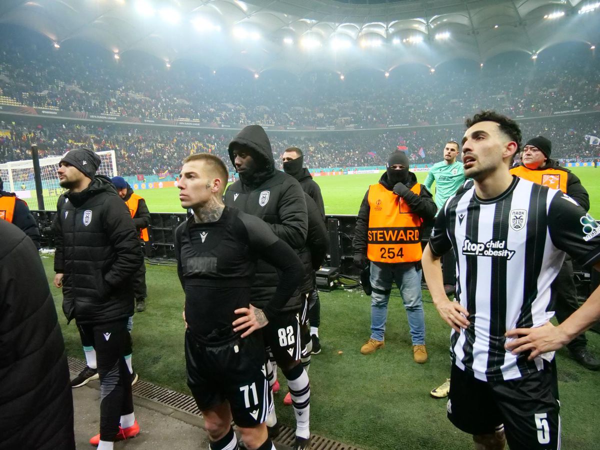 Ce s-a întâmplat pe gazon, imediat după FCSB - PAOK