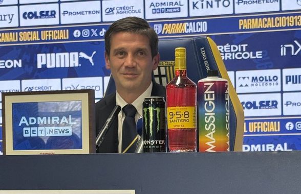 Cristi Chivu, prima conferință la Parma » Mesaj direct pentru Dennis Man