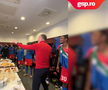 MM Stoica, fiesta în vestiar după FCSB - PAOK. FOTO: captură video FCSB