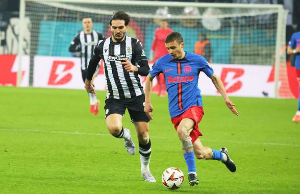 Juri Cisotti, după primul gol la FCSB și o prestație excepțională: „O seară incredibilă! Merităm calificarea”