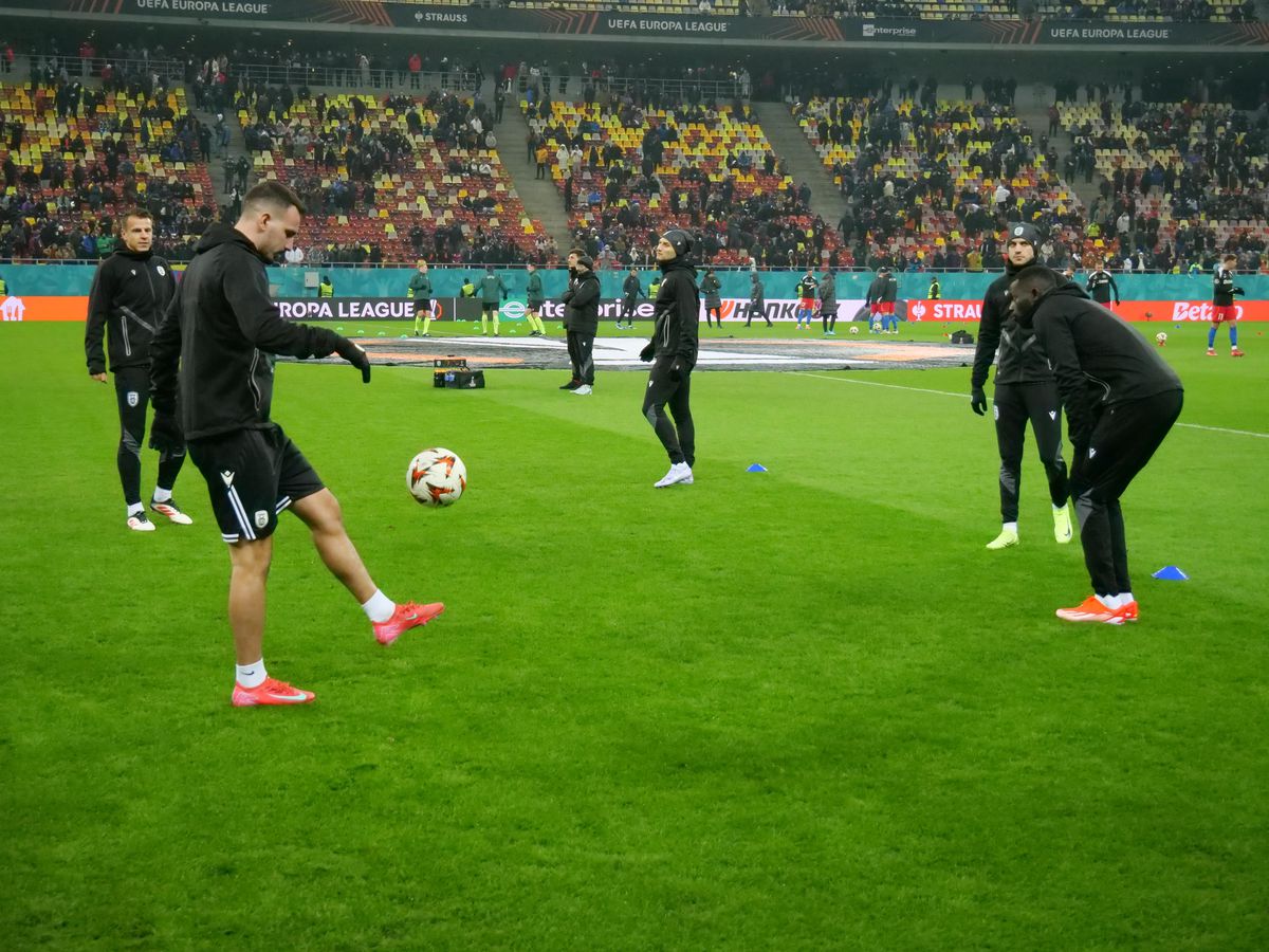 FCSB - PAOK, retur play-off pentru „optimile” Europa League // 20.02.2025 » Imagini de la încălzire