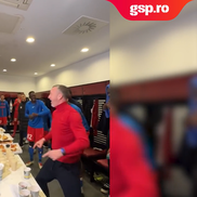 MM Stoica, fiesta în vestiar după FCSB - PAOK. FOTO: captură video FCSB