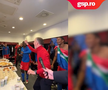 MM Stoica, fiesta în vestiar după FCSB - PAOK. FOTO: captură video FCSB