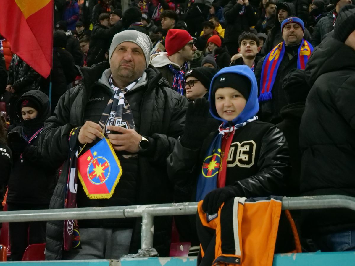 FCSB - PAOK, retur play-off pentru „optimile” Europa League // 20.02.2025 » Imagini de la încălzire