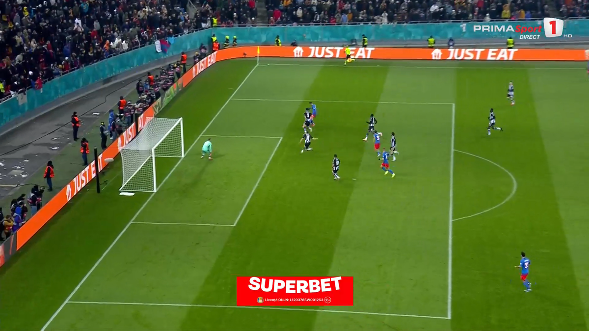 Cisotti, gol în FCSB - PAOK