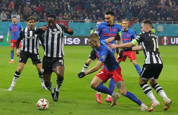 FCSB - PAOK s-a lăsat cu amenzi drastice! Jandarmeria nu a avut milă de echipa roș-albastră
