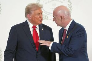 Anunț la Consiliul pentru Pace » Donald Trump și Infantino au bătut palma: 75 de milioane de dolari pentru Fâșia Gaza