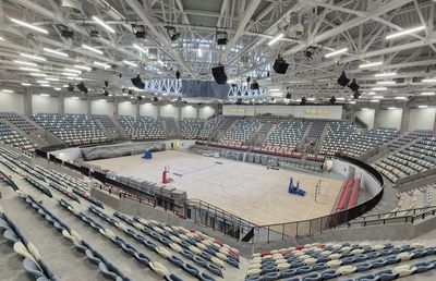 Toată lumea vrea acces în noua sală ultramodernă din România! Arena e aproape de inaugurare, imagini din interior