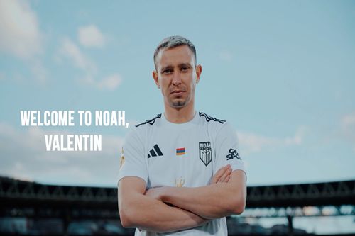Valentin Costache, prezentat oficial la FC Noah / sursa foto: Facebook FC Noah