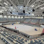 Sala Polivalentă din Tulcea, progresul din februarie 2026 / foto: Facebook