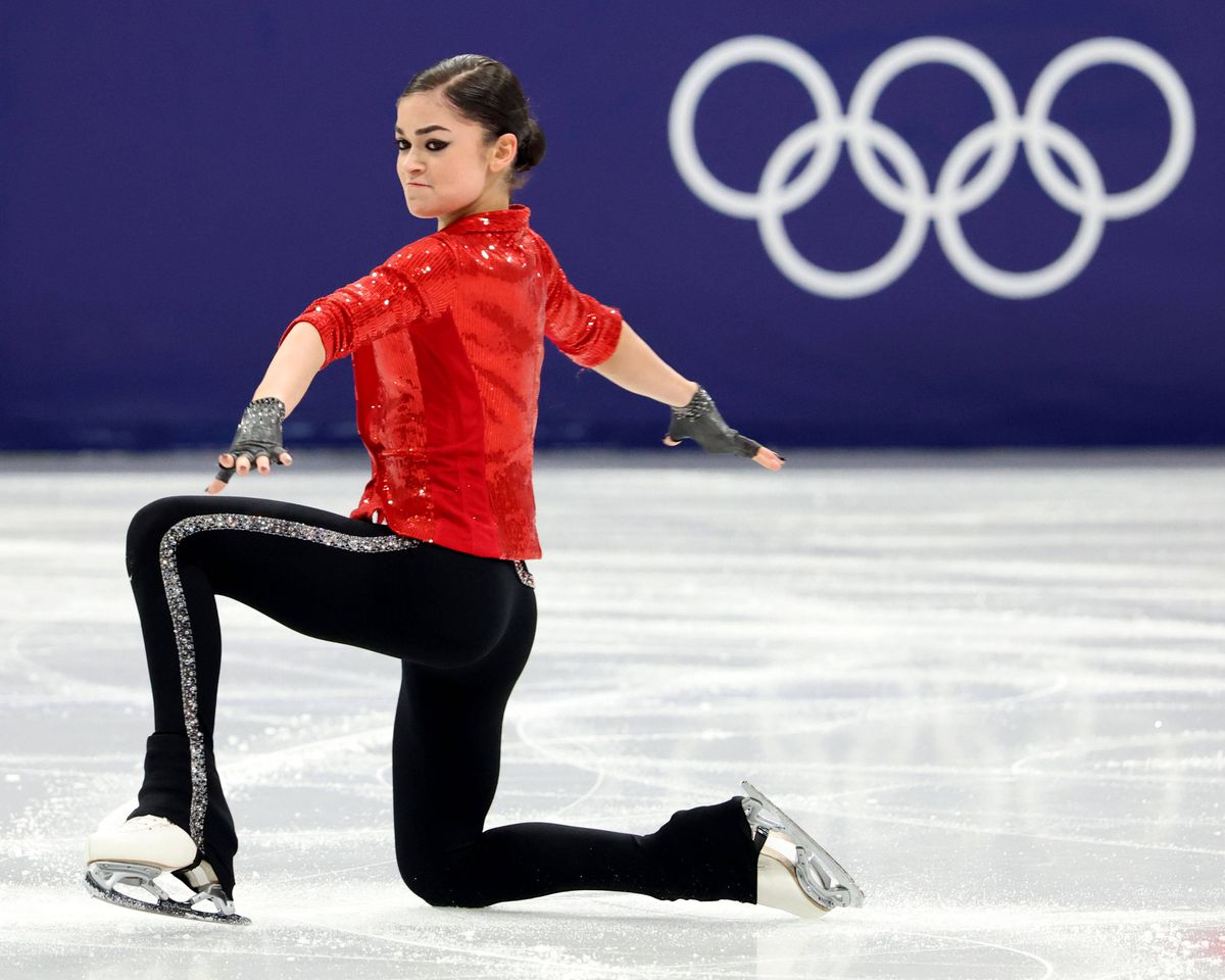 Rusoaica a participat în finală la patinaj artistic, alături de Julia Sauter, și a fost ținta criticilor: „Nu încalcă regulile?”